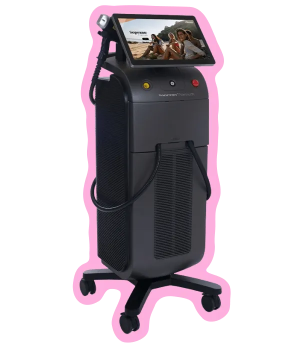 Soprano Titanium laser machine